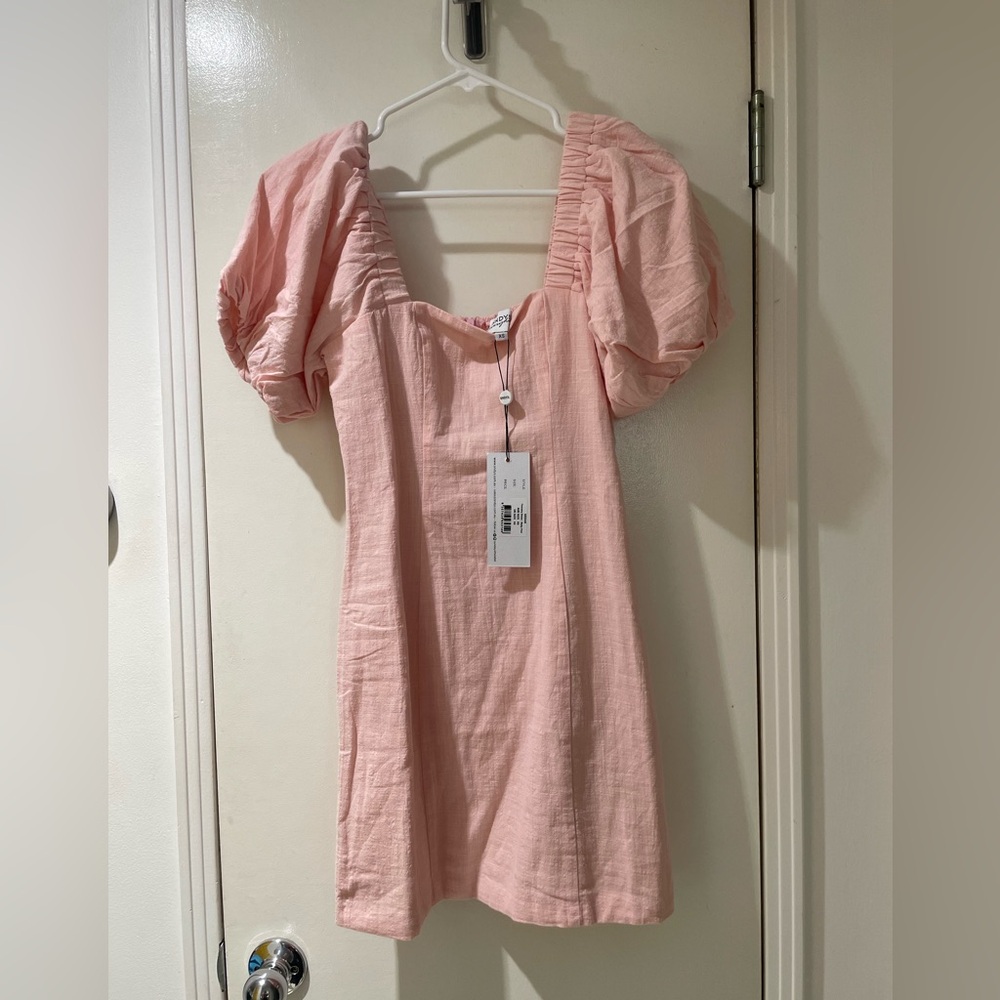 Petal & Pup Tuscany Dress, Baby Pink, XS